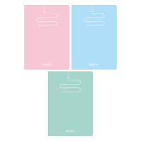 Brulion A5/96k. kratka klejony opr. półtwarda Pastel color blocking 9584574 Herlitz